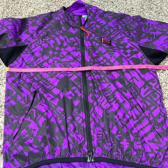 Illuminite sport for women vintage 90s windbreaker jacket full zip size small - Picture 5 of 16